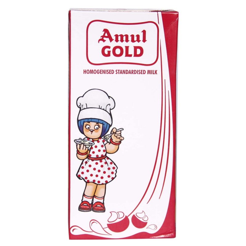 Amul Gold standardized milk 1 litre